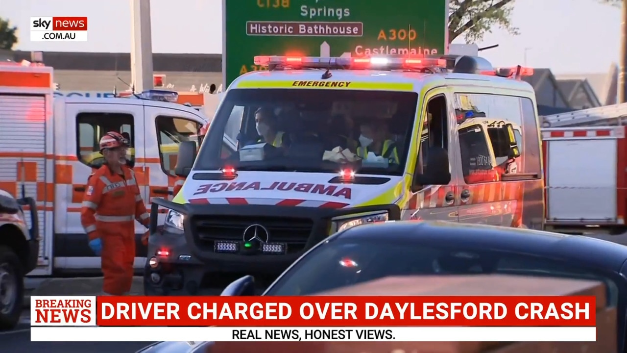 Man charged over Daylesford car crash outside Victorian pub