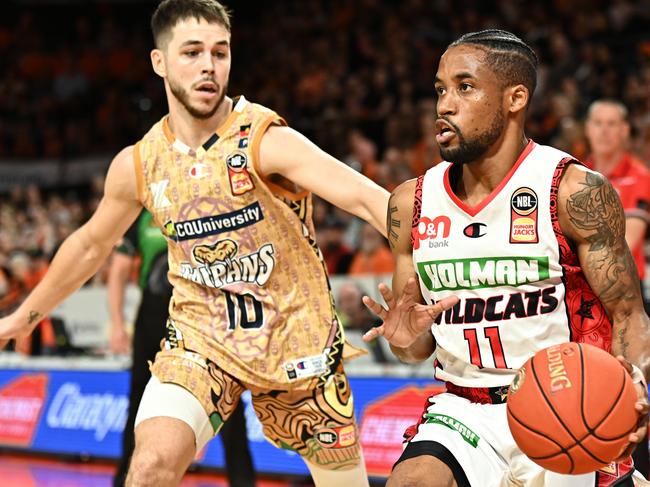 Bryce Cotton has long been regarded the NBL’s best player, but can he steer his Perth Wildcats to the playoffs and help them be a serious contender? Photo: Emily Barker/Getty Images.