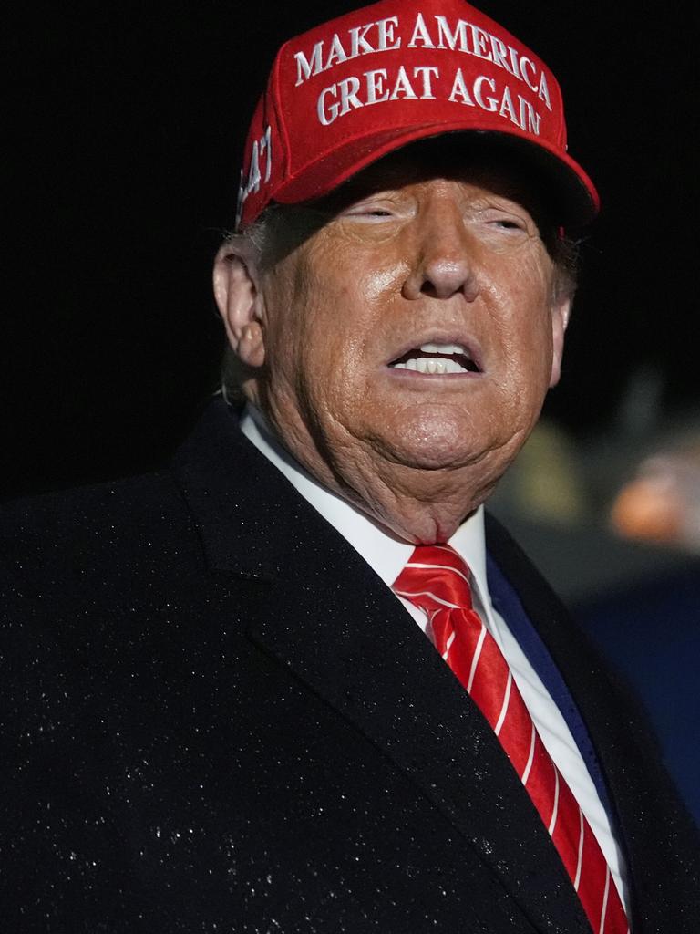 Donald Trump has singled out Australia’s beef trade. Picture: AP Photo/Julia Demaree Nikhinson
