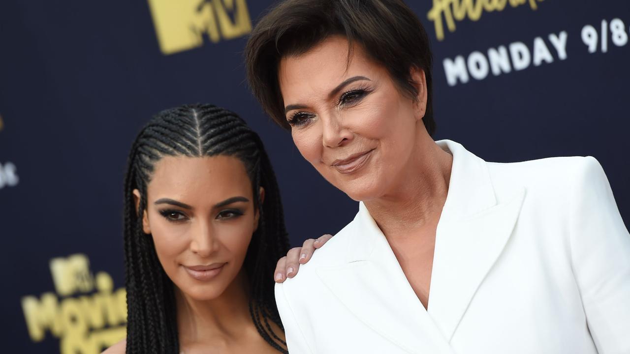 Kris Jenner opened up about the news to Seacrest this week. Picture: AFP.