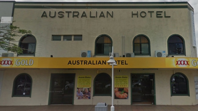 The outside of the Australian Hotel, Ballina. Picture: File