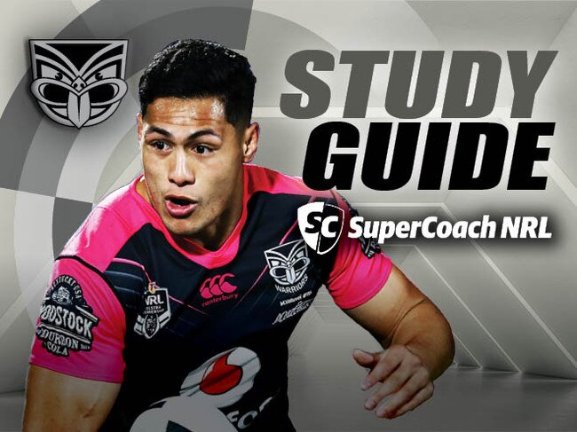 SuperCoach NRL 2019 Warriors Study Guide.