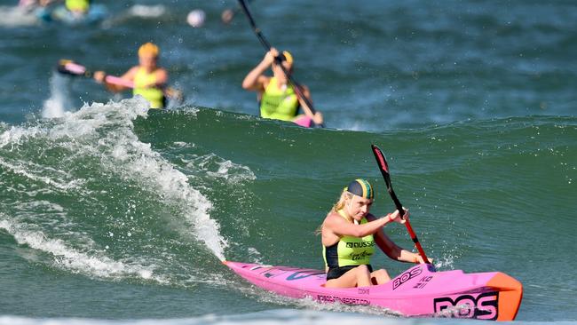 Action from day seven of the 2024 Aussies. Picture: SLSA