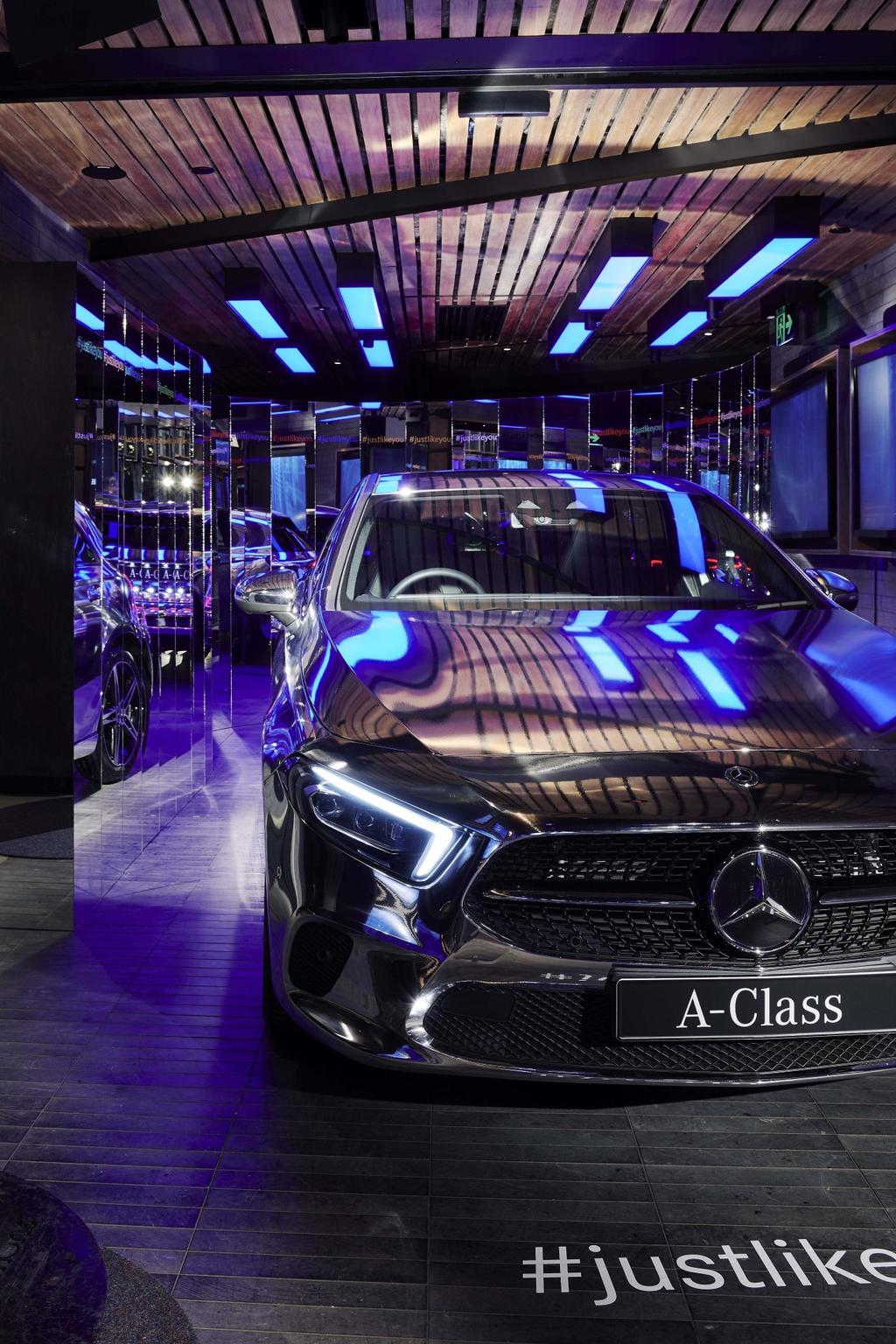 Inside The Launch Of Mercedes Benz A Class In Melbourne Vogue Australia