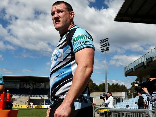 Paul Gallen is a proven big-game performer. Picture: Gregg Porteous