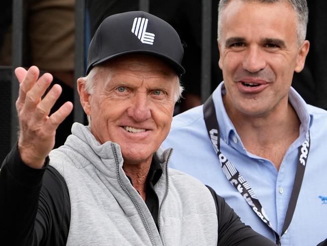 Greg Norman has vowed to do a shoey. Picture: Asanka Ratnayake/Getty Images