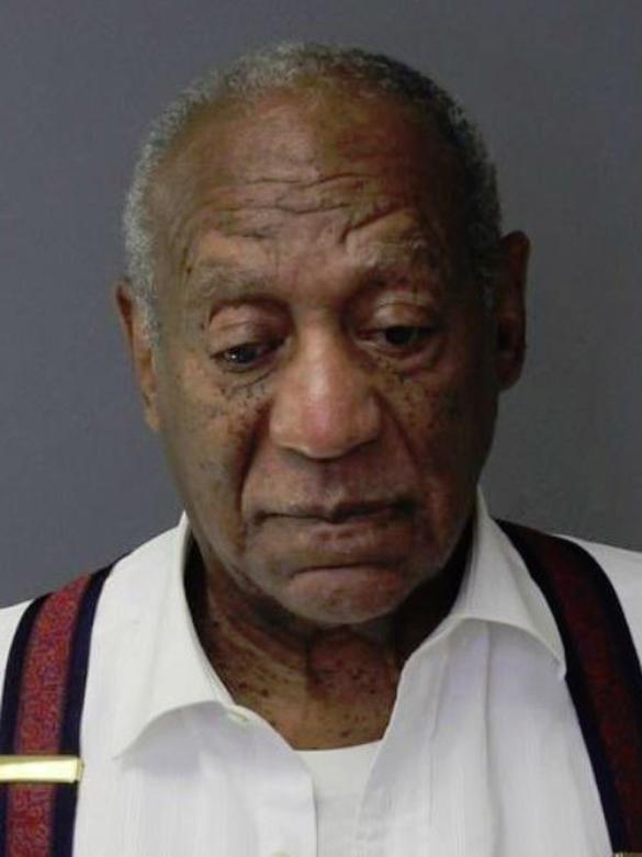 Comedian <b>Bill Cosby</b>’s mugshot was released after his 2018 sentencing for sexual assault. The TV star was found guilty on three counts of aggravated indecent assault over a 2004 attack on a woman at his Pennsylvania home and jailed for at least three years. Picture: Supplied