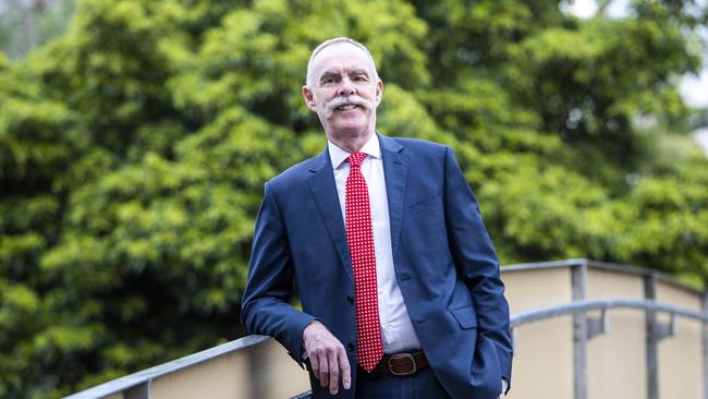 AustralianSuper’s balanced growth fund is the strongest performer of the last decade. CEO Ian Silk recently announced he is retiring from the fund after 15 years. Picture: Aaron Francis