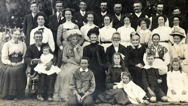 One of the family images found by Tanya Green in an old suitcase at an auction - apparently from the early 1900s.