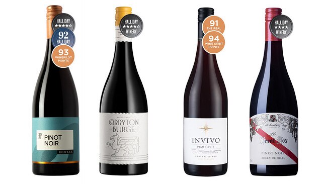 The Australian Wine Club has collected four excellent pinot noir for the dozen deal of the week.