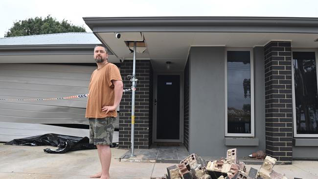 Homeowner Liam Beavis. Picture: Keryn Stevens