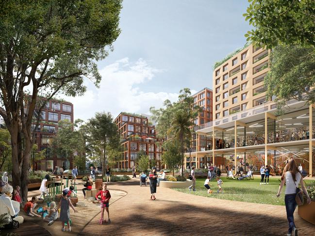 Artists impressions of the renewal of Waterloo Estate. Picture: Supplied