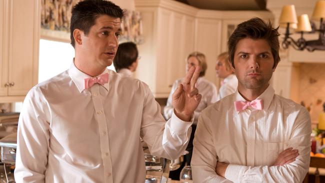 Ken Marino and Adam Scott in Party Down. Picture: Starz