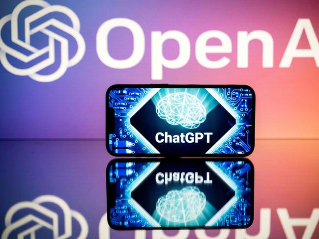 (FILES) In this file photo taken on January 23, 2023 in Toulouse, southwestern France, shows screens displaying the logos of OpenAI and ChatGPT. - At least two complaints have been filed to the Cnil in France on the use of personal data by Open AI's conversational chat bot ChatGPT, already under similar procedures in other countries, plaintiffs told AFP on April 5, 2023. (Photo by Lionel BONAVENTURE / AFP)