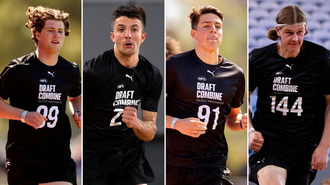 See how every Falcon fared at the draft combine.