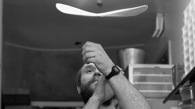 Melt Henley's head chef Kyle Booker makes a pizza. Picture: Supplied.