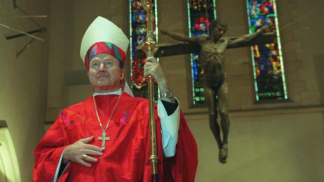 Archbishop John Bathersby at St Stephen’s Cathedral. Photo: Paul Wager / News Corp Australia