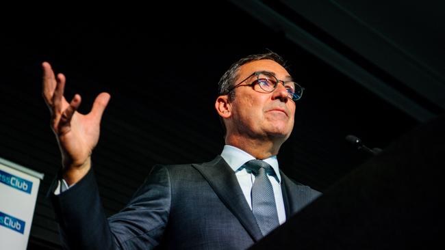 South Australia’s Premier Steven Marshall will visit the South East for the first time since January and Mount Gambier since last august. Picture: NCA NewsWire / Morgan Sette