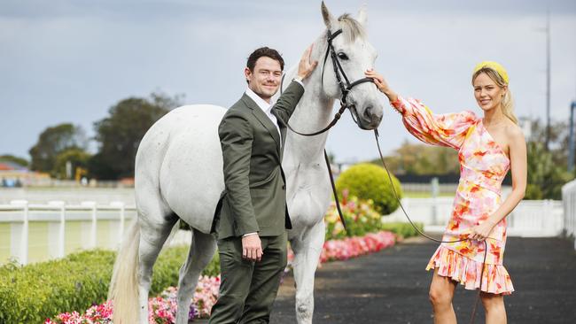 As BRC ambassadors for Road to Magic Millions, Lachie and Jules Neale will attend race days and other events during the summer carnival. Picture: Lachie Millard