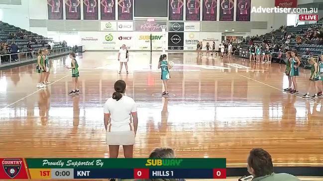 REPLAY: SA Country Netball Championships - Kowree Naracoorte Tatiara vs Hills 1 (U13's Div 1 GF) - Court 2