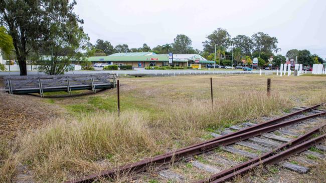 The Logan Village pub is at one end of the proposed 3.5km rail trail with the other end at the residential estate at Yarrabilba. PHOTO: Richard Walker