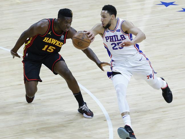 Ben Simmons had a playoff series to forget (Photo by Tim Nwachukwu/Getty Images).