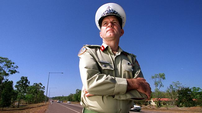 Former NT Police Commissioner Paul White died in a motor vehicle crash while cycling in Adelaide on Sunday.