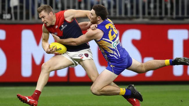 Tom McDonald is low on confidence after a tough start to the year. Picture: Getty Images