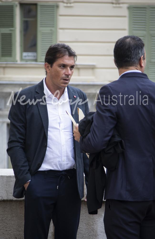 Damien Carew told the court he took full responsibility for his violence and expressed regret. Picture: Franck Bessière