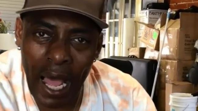 US rapper Coolio brings his live show to the Gold Coast on Wednesday night. Picture: Instagram.