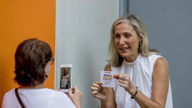 Gold Coast 2020 City Election Ballot Draw. Mayoral candidate Mona Hecke. Picture: Jerad Williams