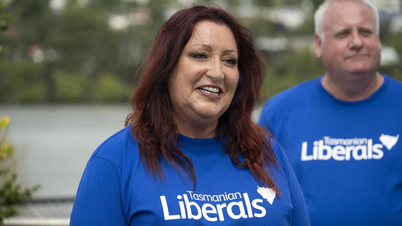 Giovanna Simpson candidate for Braddon. Liberal Party campaign launch in Launceston for the 2024 state election. Picture: Rob Burnett