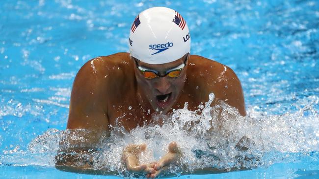 Ryan Lochte of the United States.