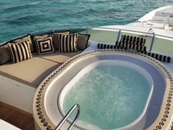 Privacy has an eight-person jacuzzi.