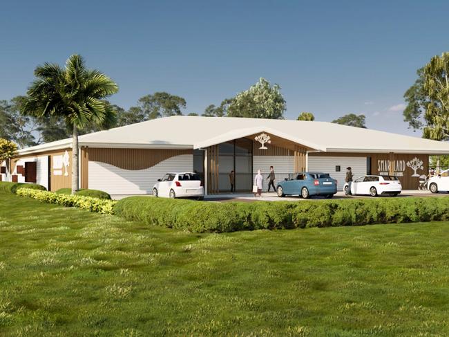 Artist impression of a proposed smartland childcare centre earmarked for a site in Pimpama. Picture: Supplied