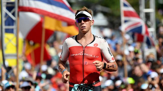                         <s1>Tassie triathlete Cameron Wurf set a course record in Port Macquarie to take out the 2019 Ironman Australia.</s1>                        <s1/> Picture: Nils Nilsen/Getty