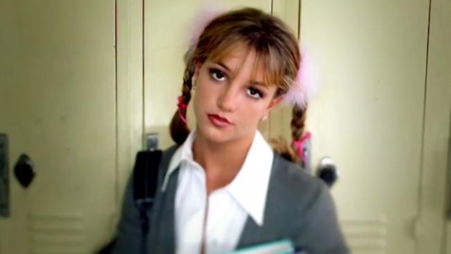 Britney was just 16 when she burst onto the scene with Baby One More Time. Picture: Supplied