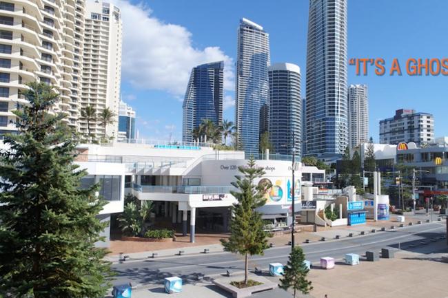 Artist impression of the proposed redevelopment of the Paradise Centre in Surfers Paradise on the Gold Coast.