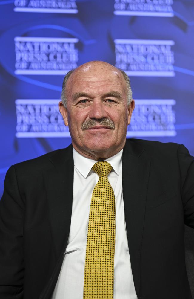 Wally Lewis at the National Press Club. Picture: NCA NewsWire / Martin Ollman