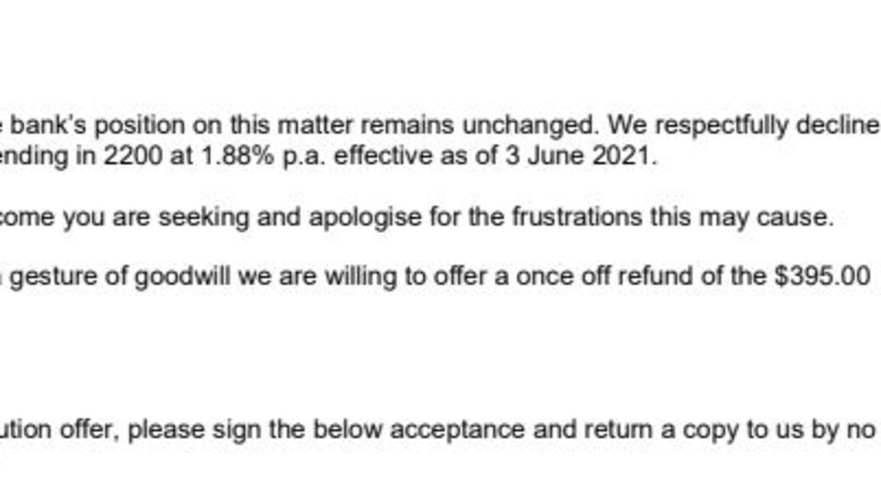 Brisbane family’s battle over St Bank interest rate error The