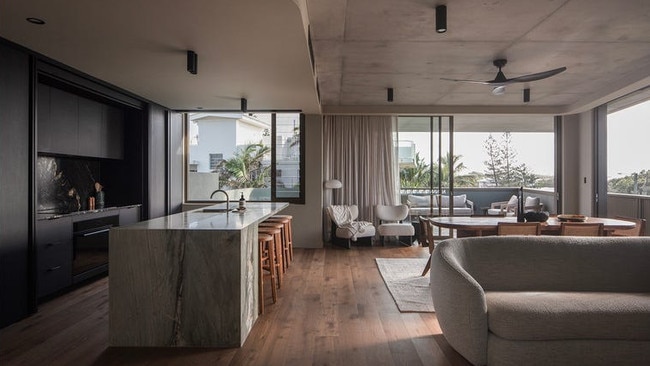 Inside the property at 2 Lorraine Avenue, Marcoola. Photo: Town Group