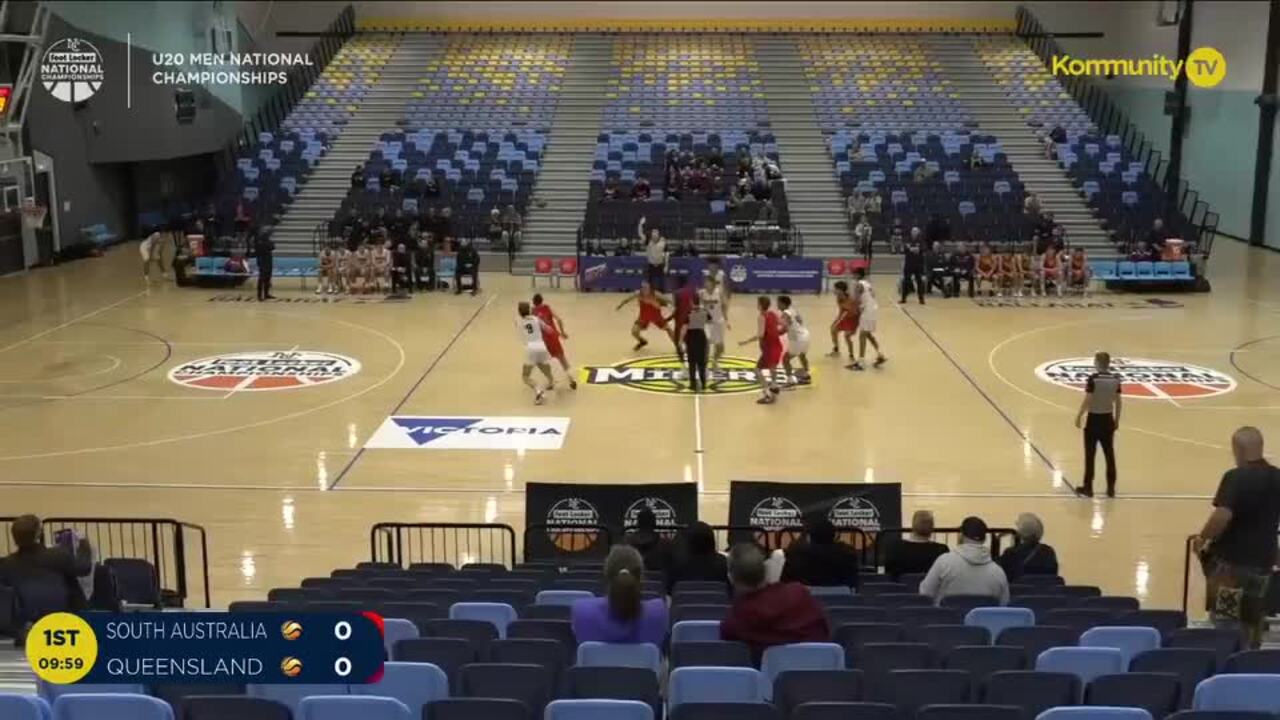 Replay: South Australia v Queensland (U20 Men) - 2025 Basketball Australia U20's & Ivor Burge National Championships Day 3