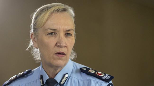 Police Commissioner Katarina Carroll. Picture: NewsWire / Sarah Marshall