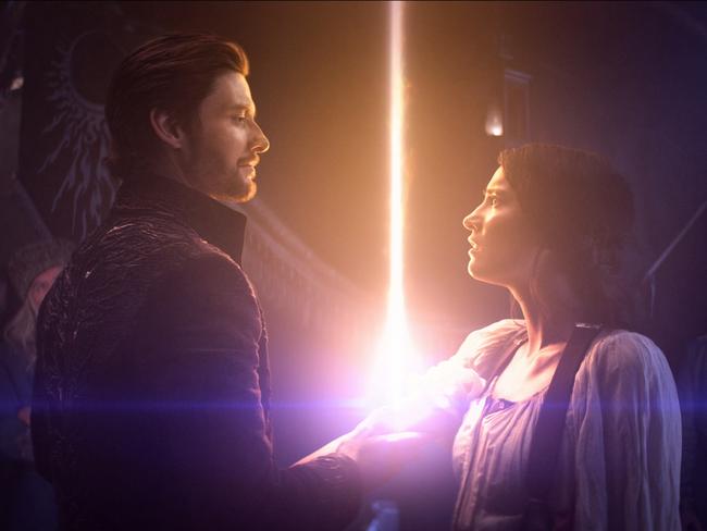 Ben Barnes and Jessie Mei Li in a scene from Shadow and Bone. Picture: David Appleby/Netflix