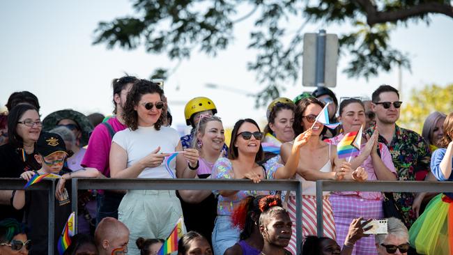 Pride Parade takes off in Darwin City, 2024. Picture: Pema Tamang Pakhrin