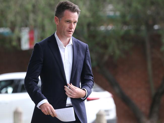 SYDNEY, AUSTRALIA - MARCH 26 2023 - NSW Labor Leader Chris Minns arrives for a press conference in Kogarah Sydney after winning the State Election. Picture: Gaye Gerard / via NCA Newswire,