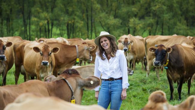 Sallie Jones runs Gippsland Jersey and is a powerhouse in the dairy industry, having just opened a new processing plant in East Gippsland.