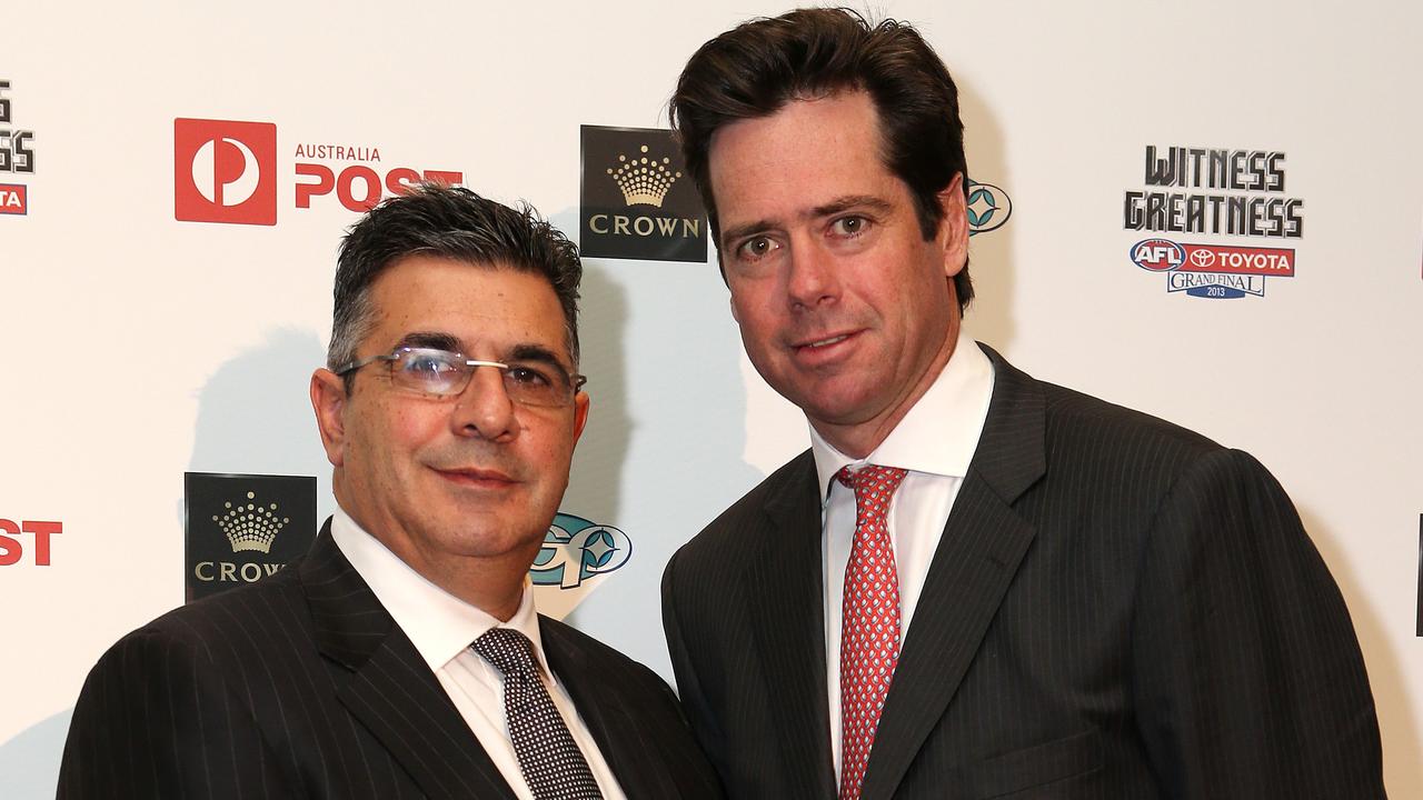 Andrew Demetriou disclosed his final salary as CEO of the AFL.