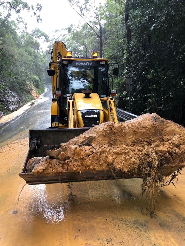 A photo of the road clean-up in Ku-ring-gai.