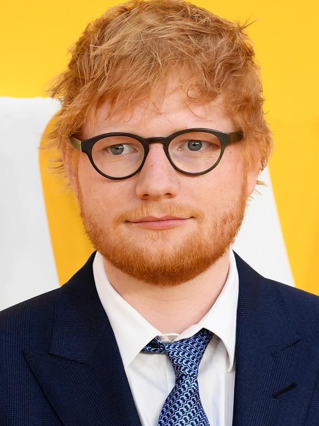 Ed Sheeran. Picture: Getty